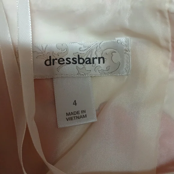 Dressbarn Floral Satin-Look Fit & Flare Dress – Size 4 - Picture 3 of 16